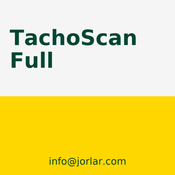 TachoScan - New license TachoScan® Mini