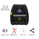 Zebra ZQ630 Plus DT Printer 4''/104mm, BT4.x, Linered platen, 0.75'' core (ZQ63-AUFAE14-00)
